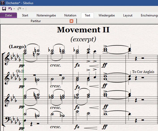 Elbsound Music Font Package: Usage in Sibelius&reg;